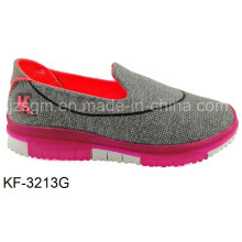 Simple Casual Flat Sports Shoes with EVA Sole